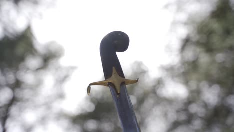 Mittelalterliches-Kriegswerkzeug,-Schwert.